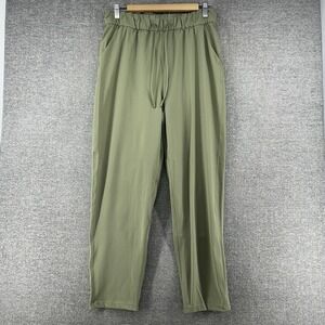 Lululemon Keep Moving 7/8 High Rise Pants Women Size 8 Rosemary Green Pull On